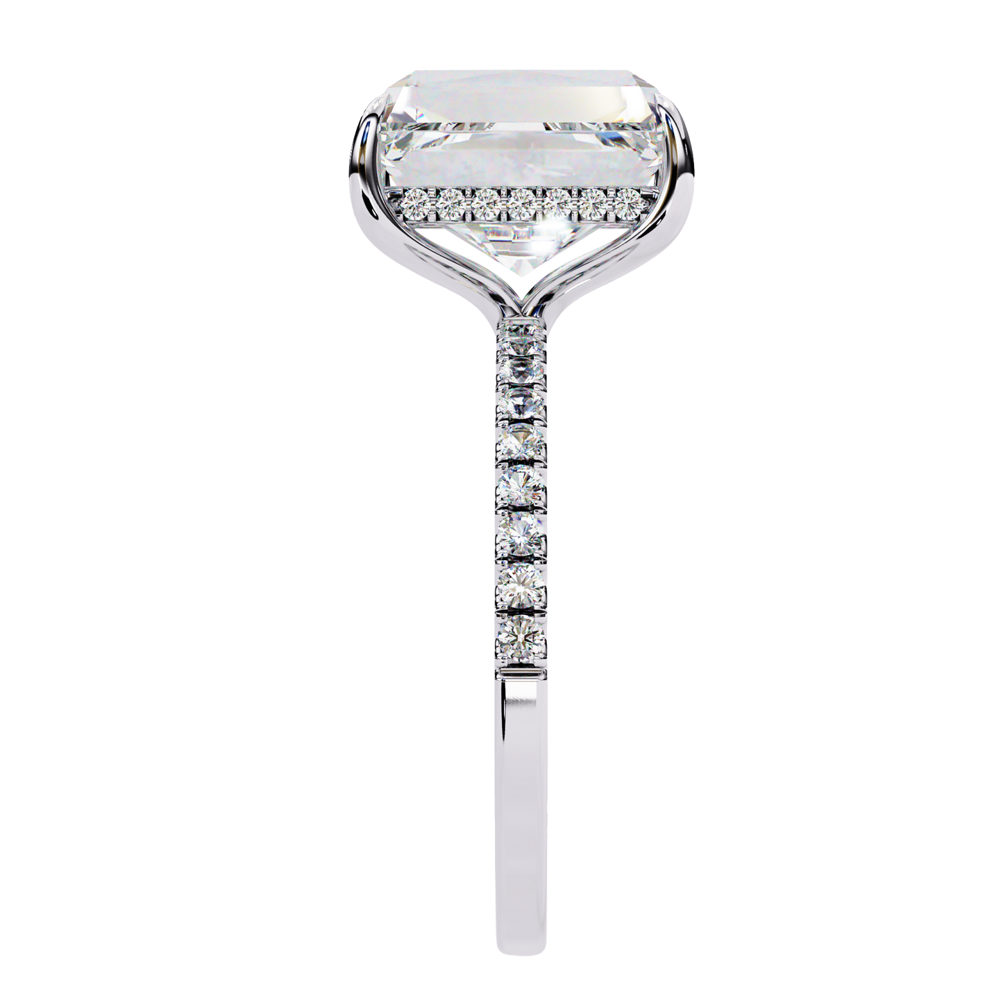 Timeless Spark Emerald Engagement Ring Carat Link Jewels