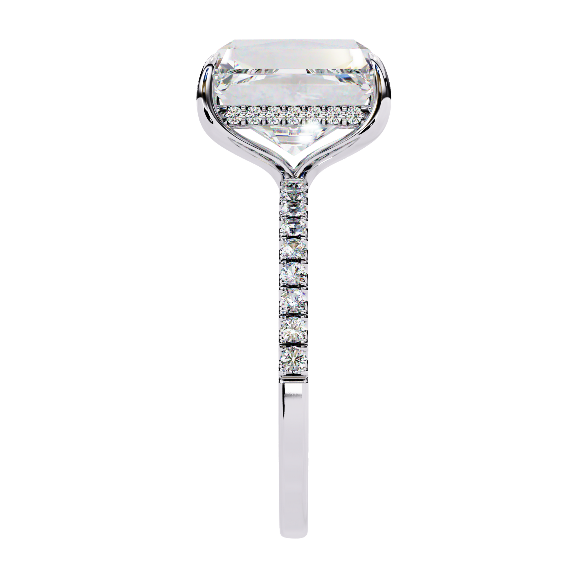 Timeless Spark Emerald Engagement Ring Carat Link Jewels