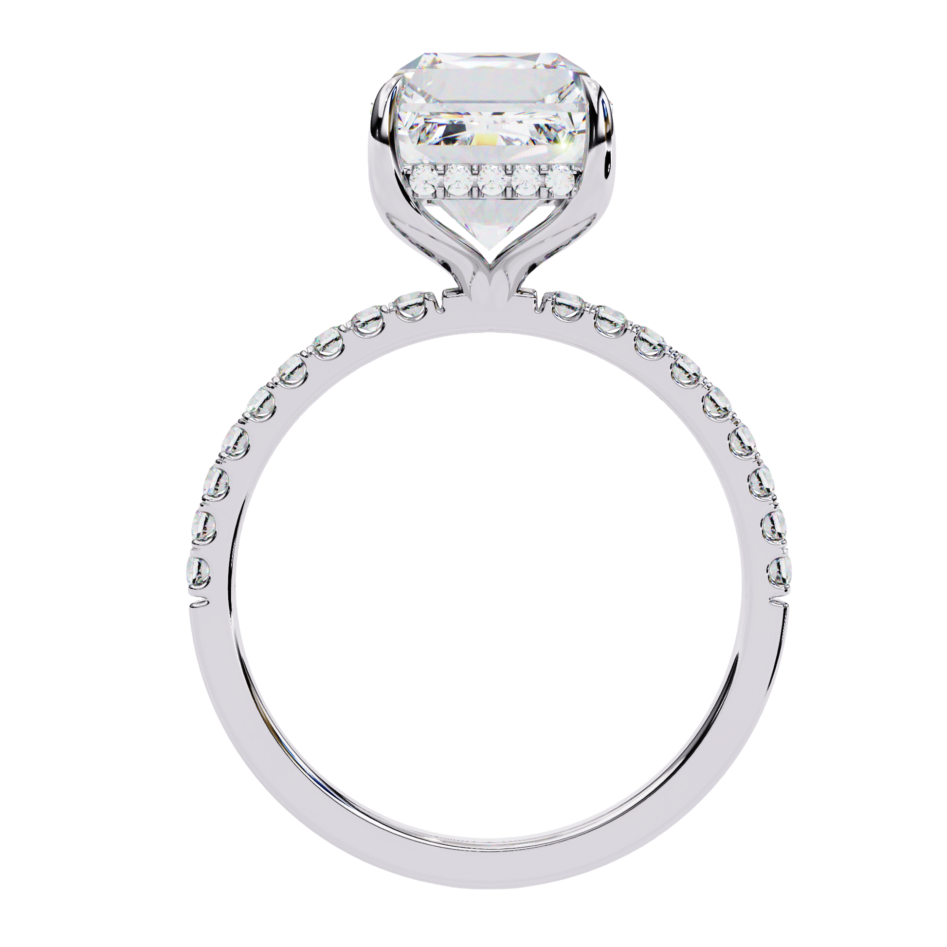 Timeless Spark Emerald Engagement Ring Carat Link Jewels