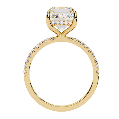 Timeless Spark Emerald Engagement Ring Carat Link Jewels