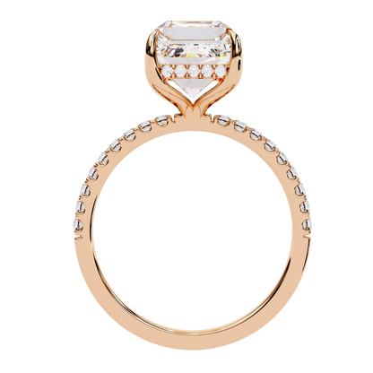 Timeless Spark Emerald Engagement Ring Carat Link Jewels