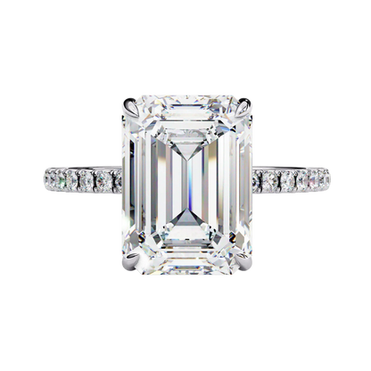 Timeless Spark Emerald Engagement Ring Carat Link Jewels