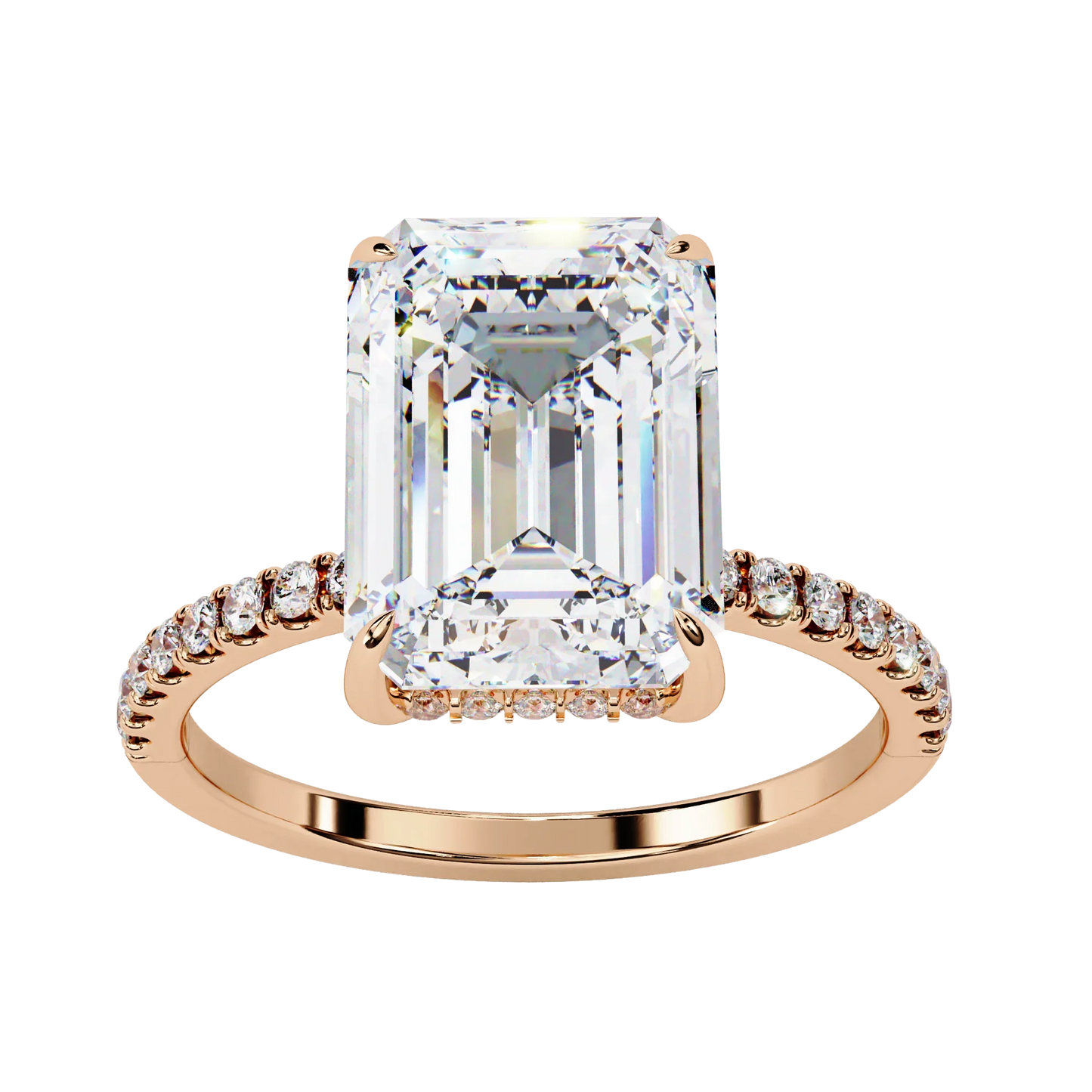 Timeless Spark Emerald Engagement Ring Carat Link Jewels