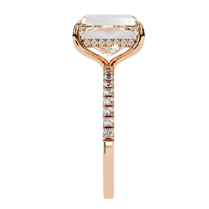 Timeless Spark Emerald Engagement Ring Carat Link Jewels