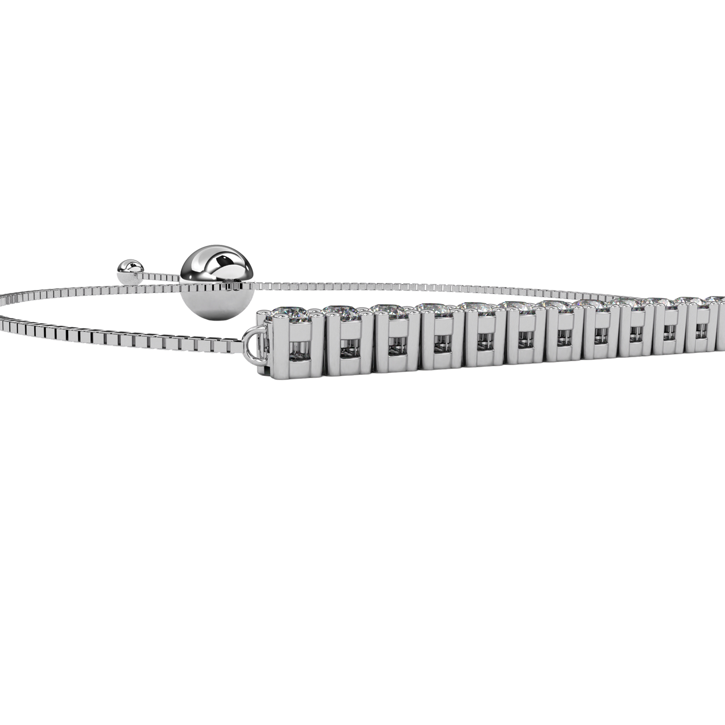 Radiant Line Diamond Bracelet Carat Link Jewels