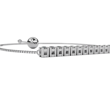 Radiant Line Diamond Bracelet Carat Link Jewels