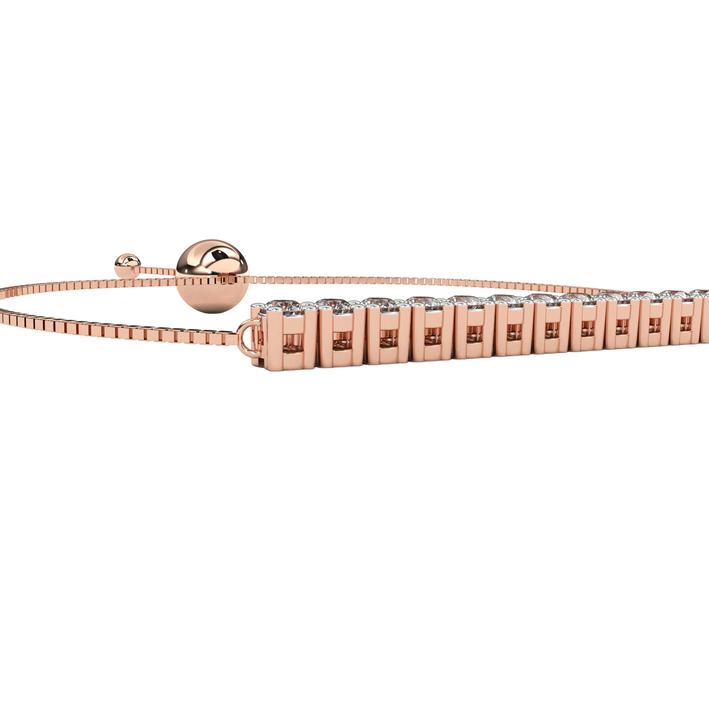 Radiant Line Diamond Bracelet Carat Link Jewels