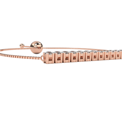 Radiant Line Diamond Bracelet Carat Link Jewels