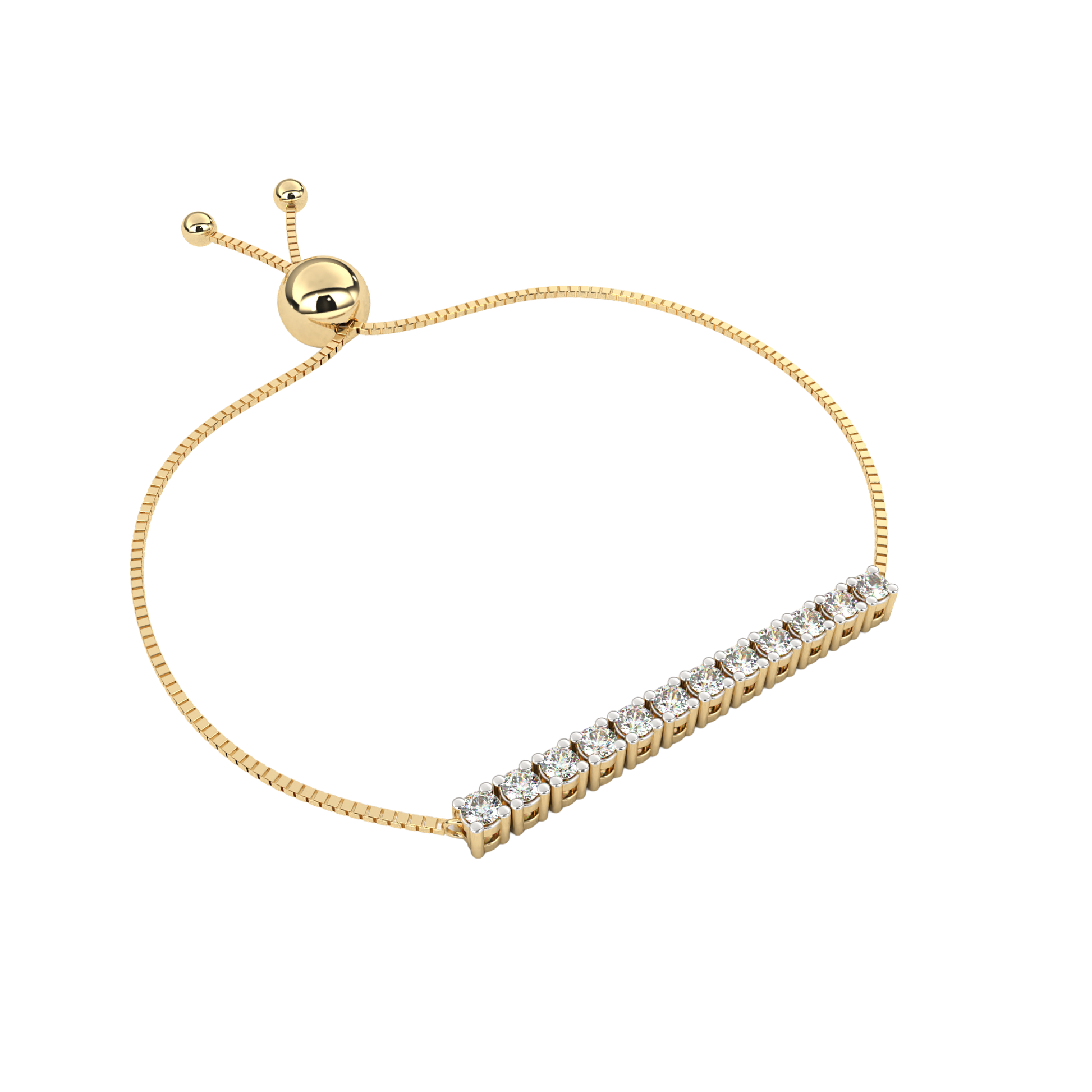 Radiant Line Diamond Bracelet Carat Link Jewels