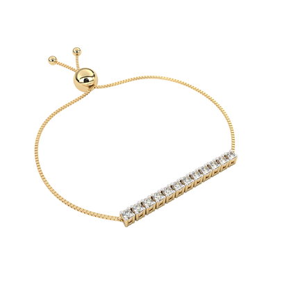 Radiant Line Diamond Bracelet Carat Link Jewels