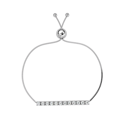 Radiant Line Diamond Bracelet Carat Link Jewels