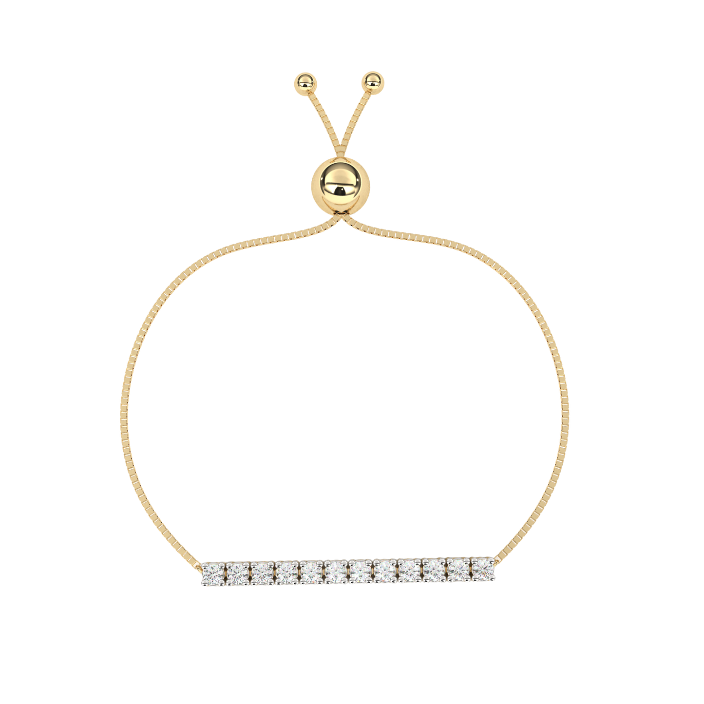 Radiant Line Diamond Bracelet Carat Link Jewels