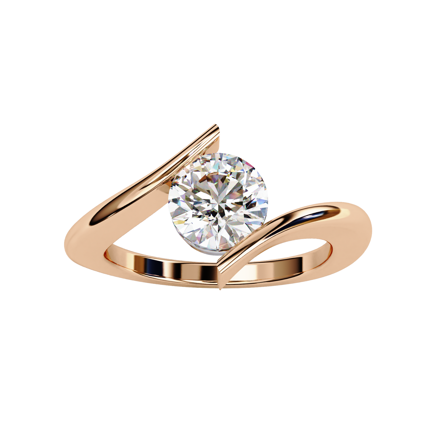 Eternal Embrace Solitaire Ring Carat Link Jewels