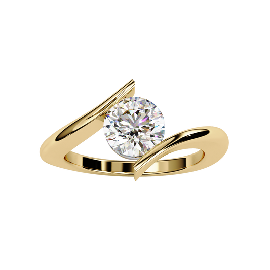 Eternal Embrace Solitaire Ring