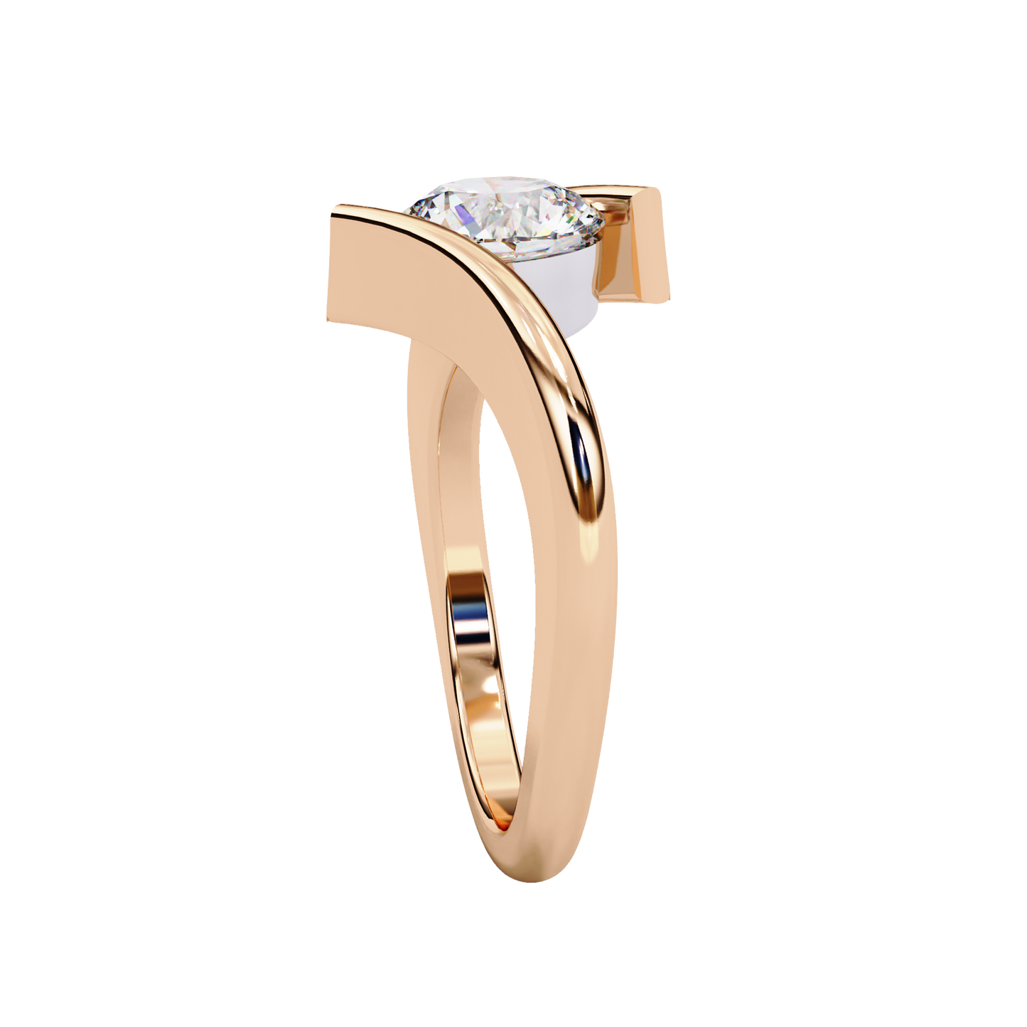 Eternal Embrace Solitaire Ring Carat Link Jewels