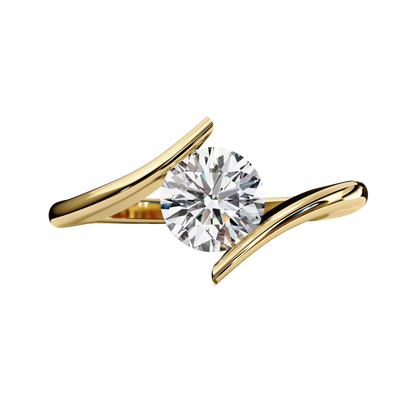 Eternal Embrace Solitaire Ring Carat Link Jewels