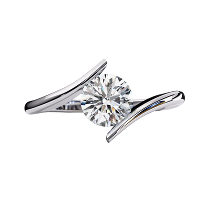 Eternal Embrace Solitaire Ring Carat Link Jewels