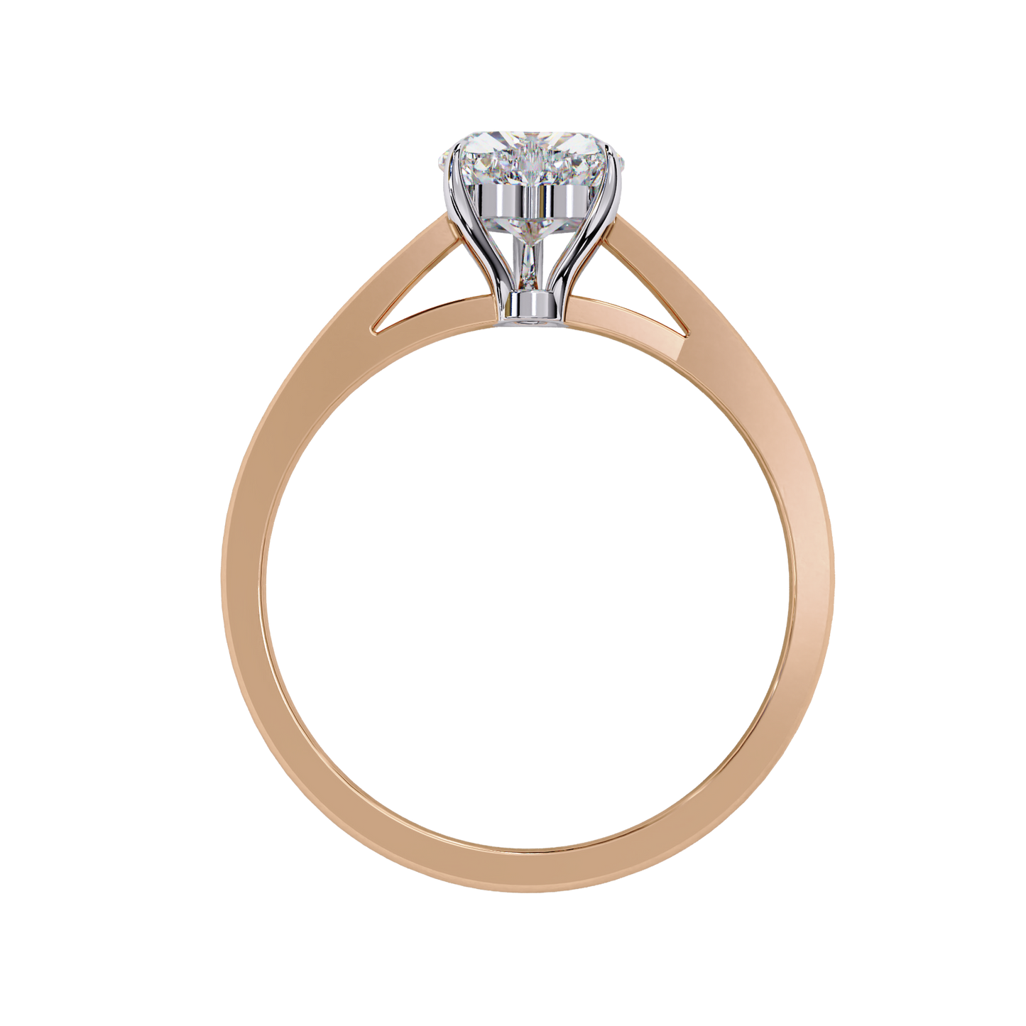 Eternal Heart Solitaire Ring