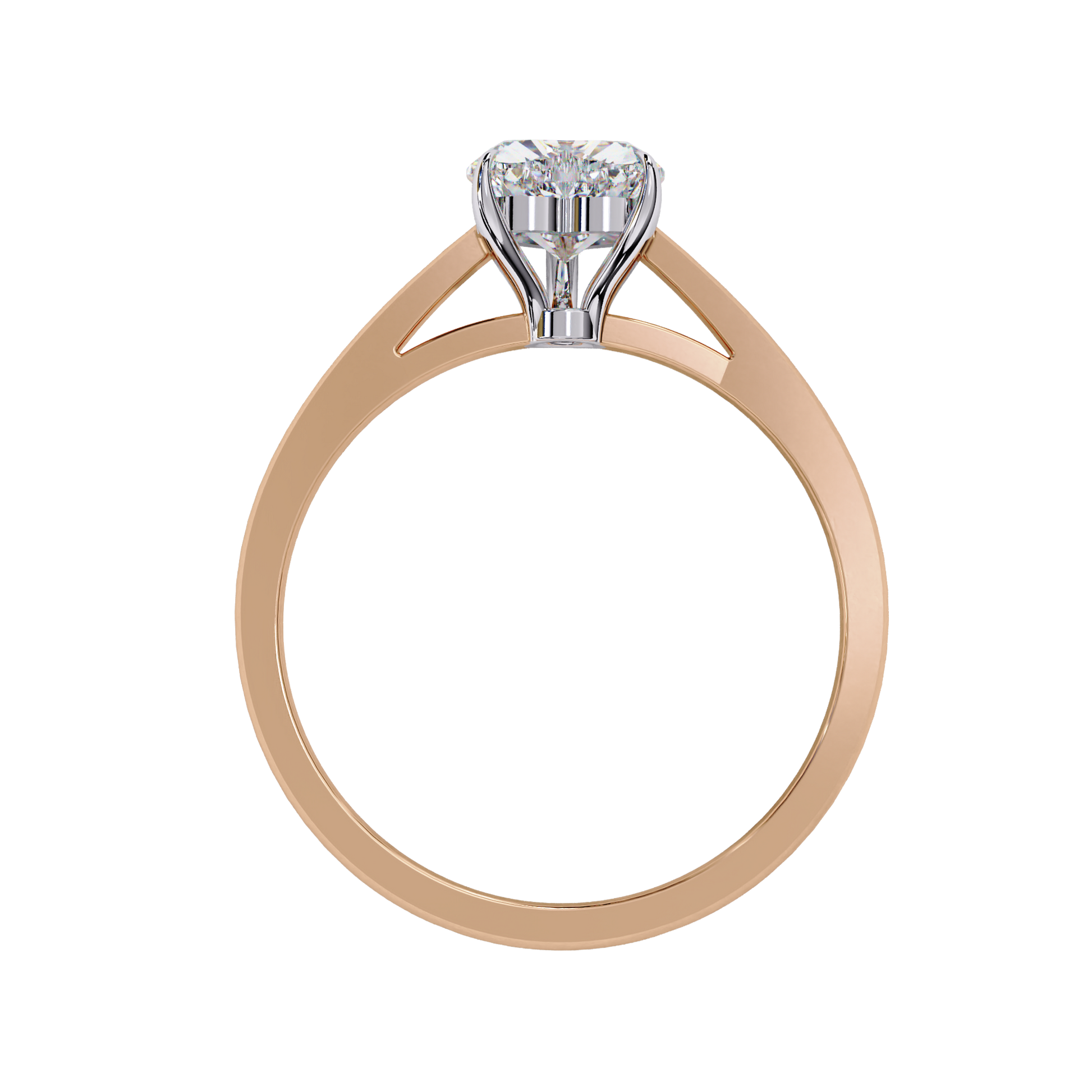 Eternal Heart Solitaire Ring Carat Link Jewels