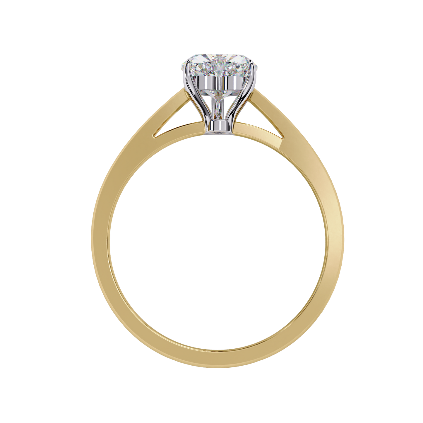 Eternal Heart Solitaire Ring