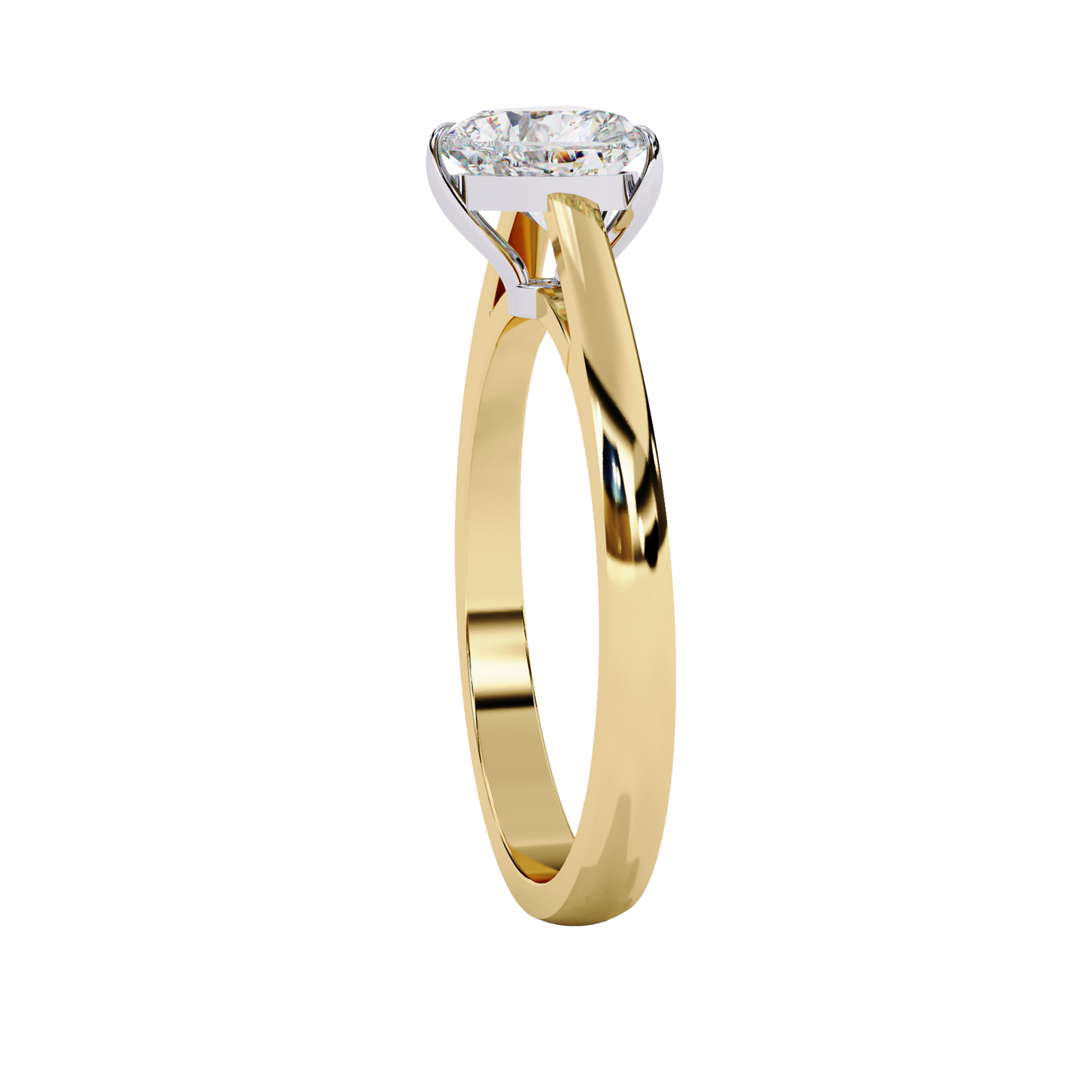 Eternal Heart Solitaire Ring
