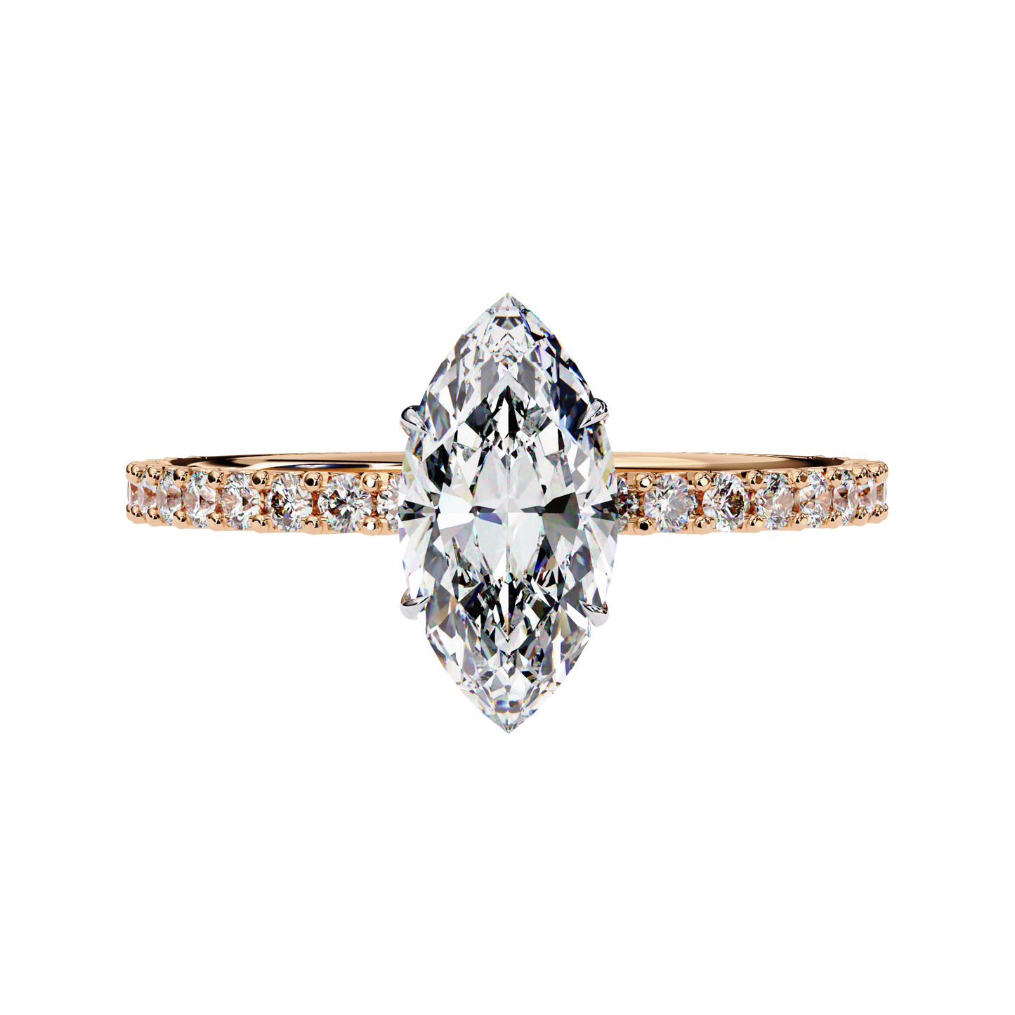 Marquise Elegance Diamond Ring Carat Link Jewels