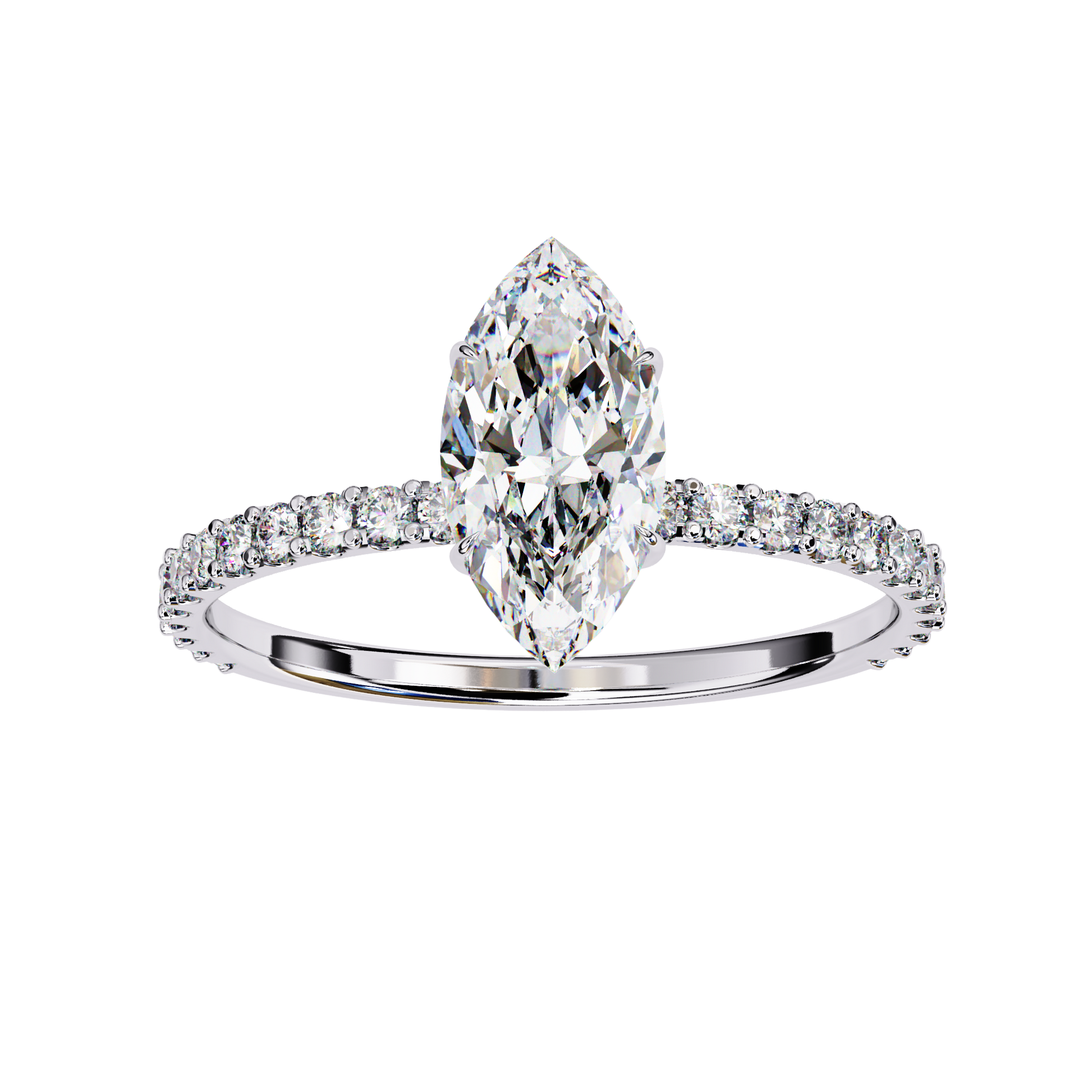 Marquise Elegance Diamond Ring Carat Link Jewels
