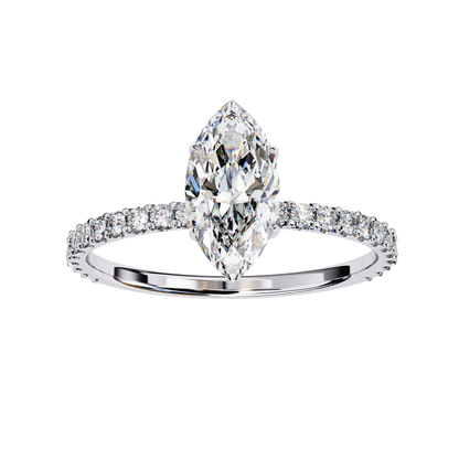 Marquise Elegance Diamond Ring Carat Link Jewels