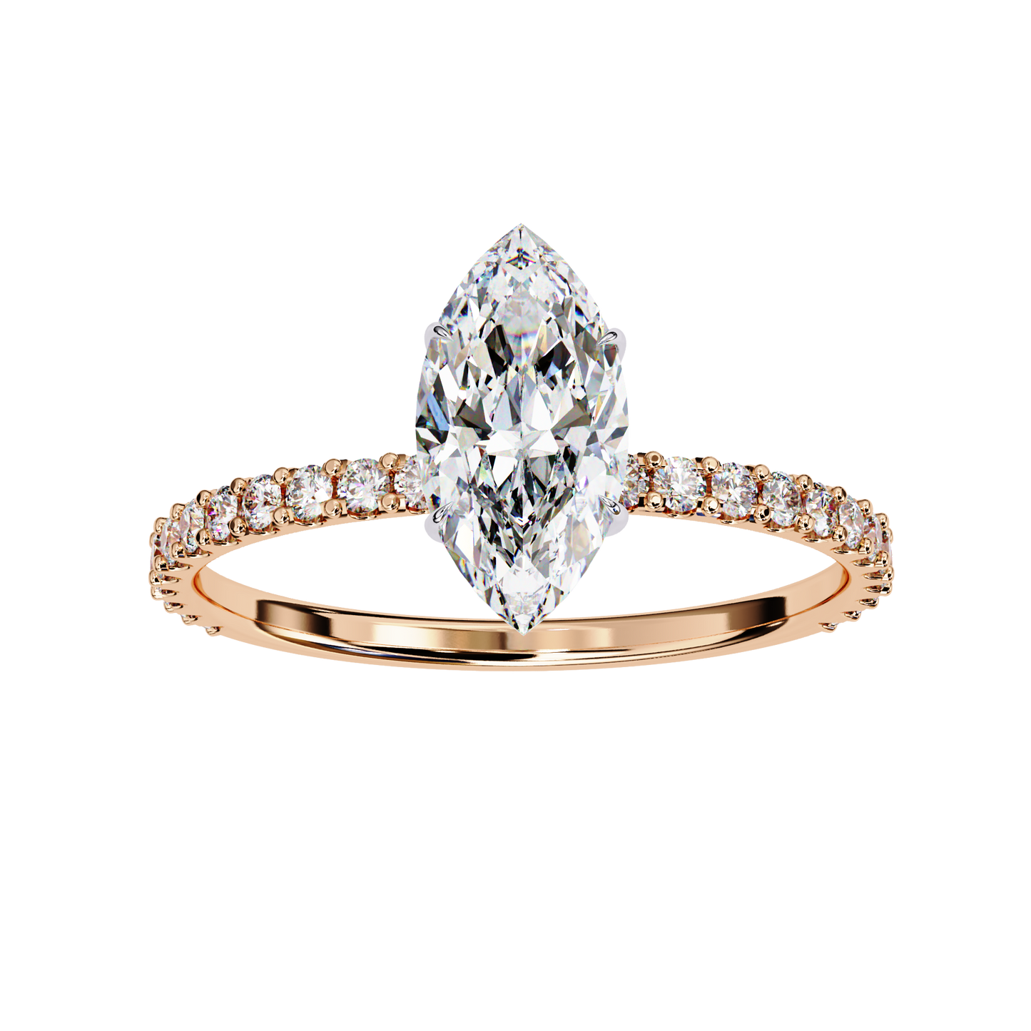 Marquise Elegance Diamond Ring Carat Link Jewels