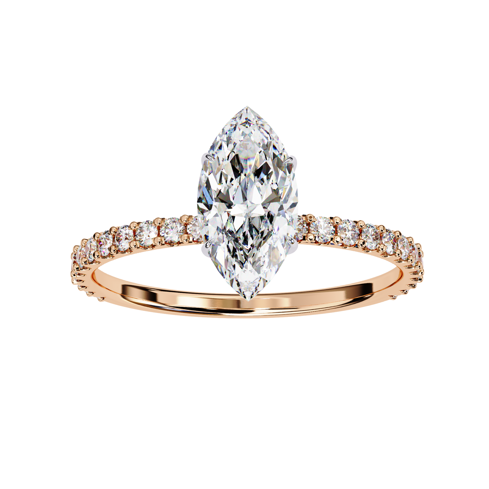 Marquise Elegance Diamond Ring Carat Link Jewels
