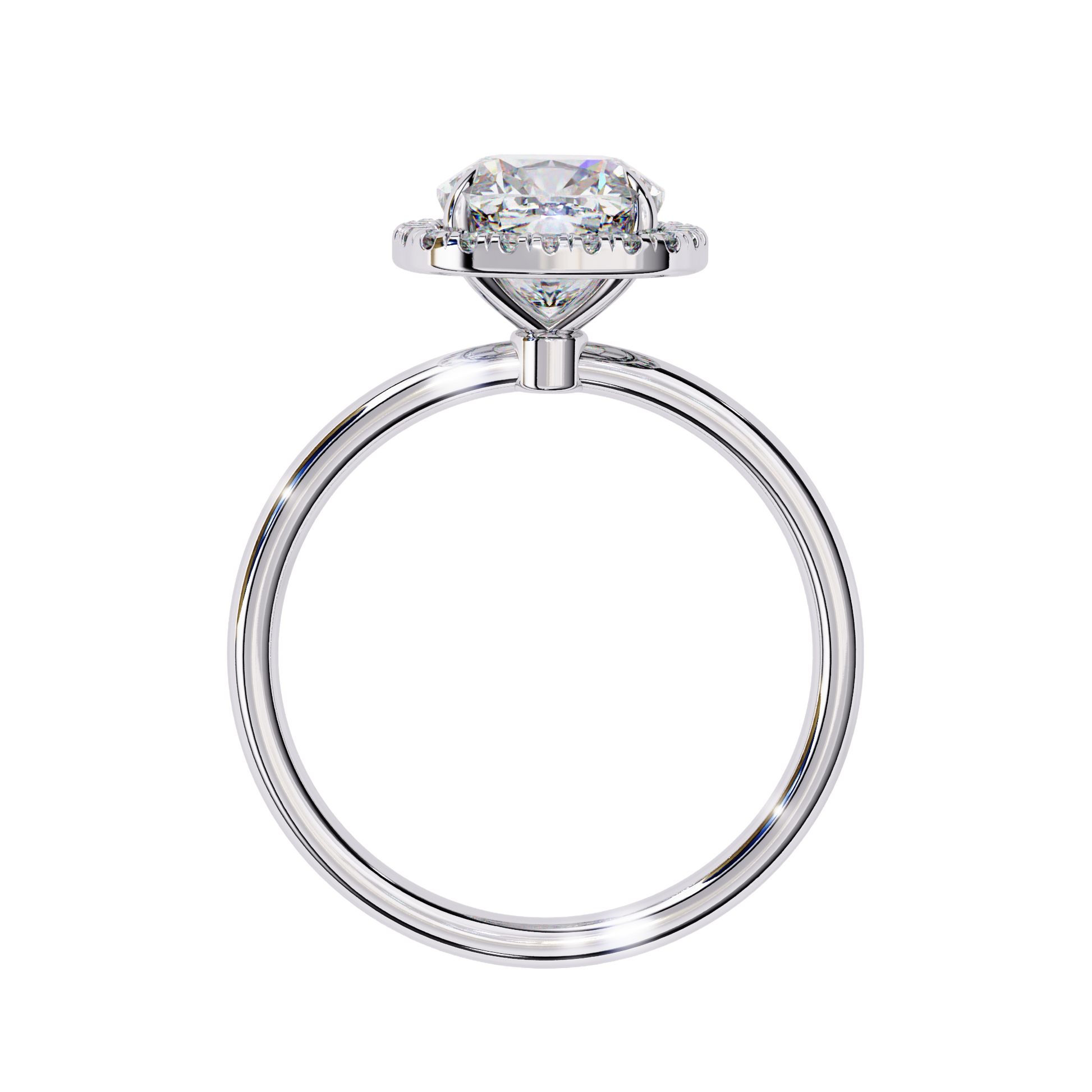 Cushion Halo Diamond Ring Carat Link Jewels