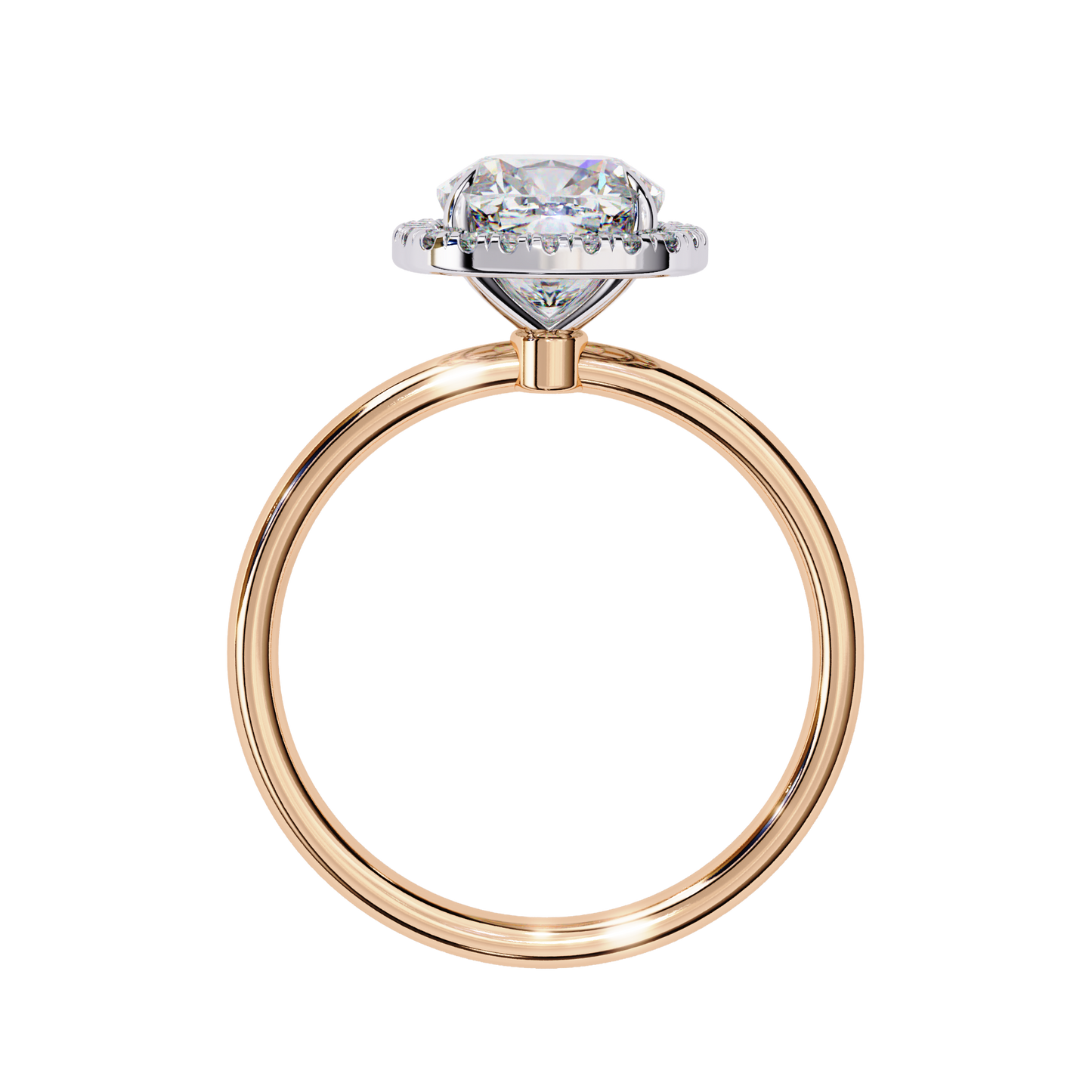 Cushion Halo Diamond Ring
