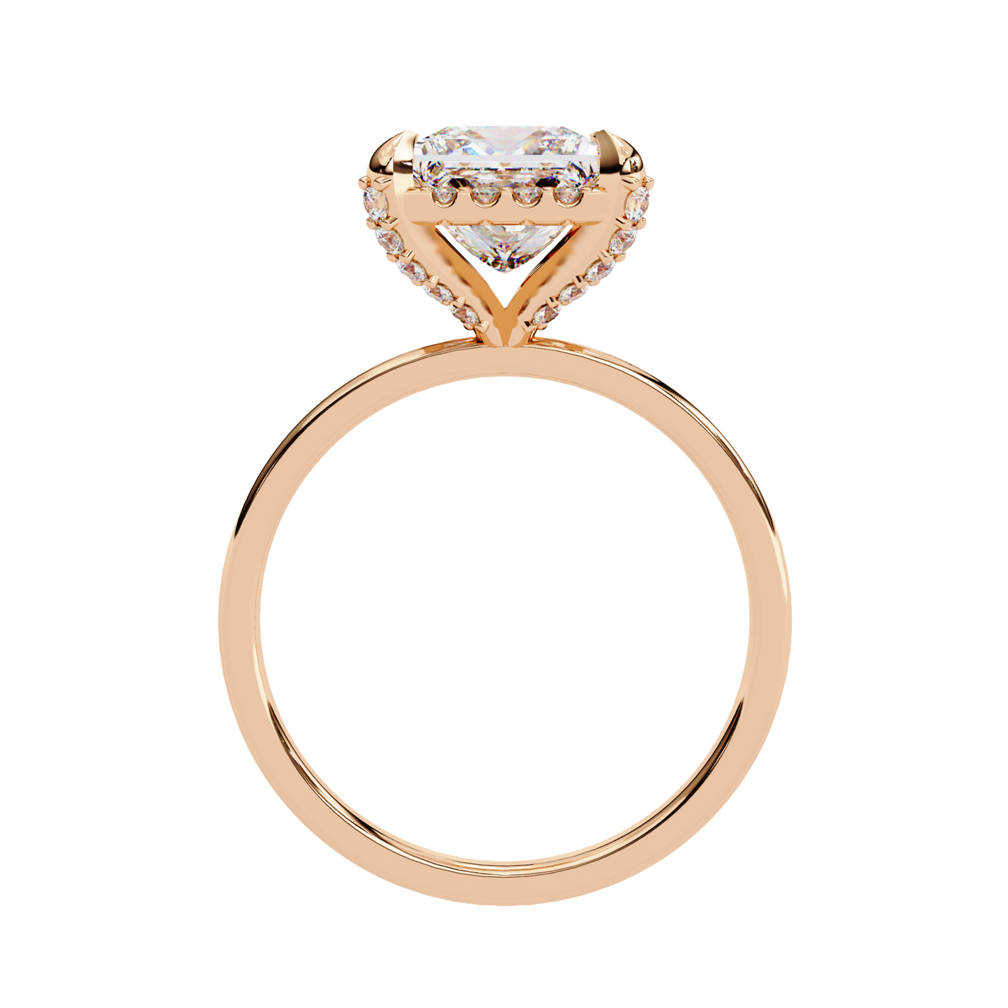 Majestic Radiance Princess-Cut Ring CaratLink