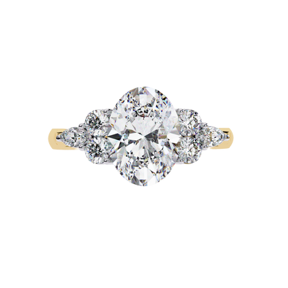 Oval Brilliance Diamond Ring Carat Link Jewels