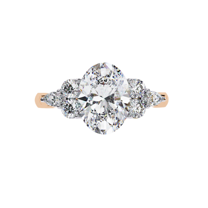 Oval Brilliance Diamond Ring Carat Link Jewels