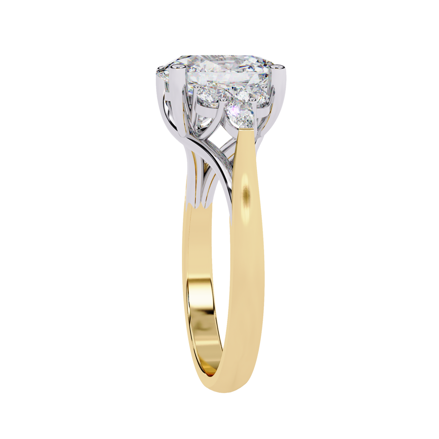 Oval Brilliance Diamond Ring Carat Link Jewels