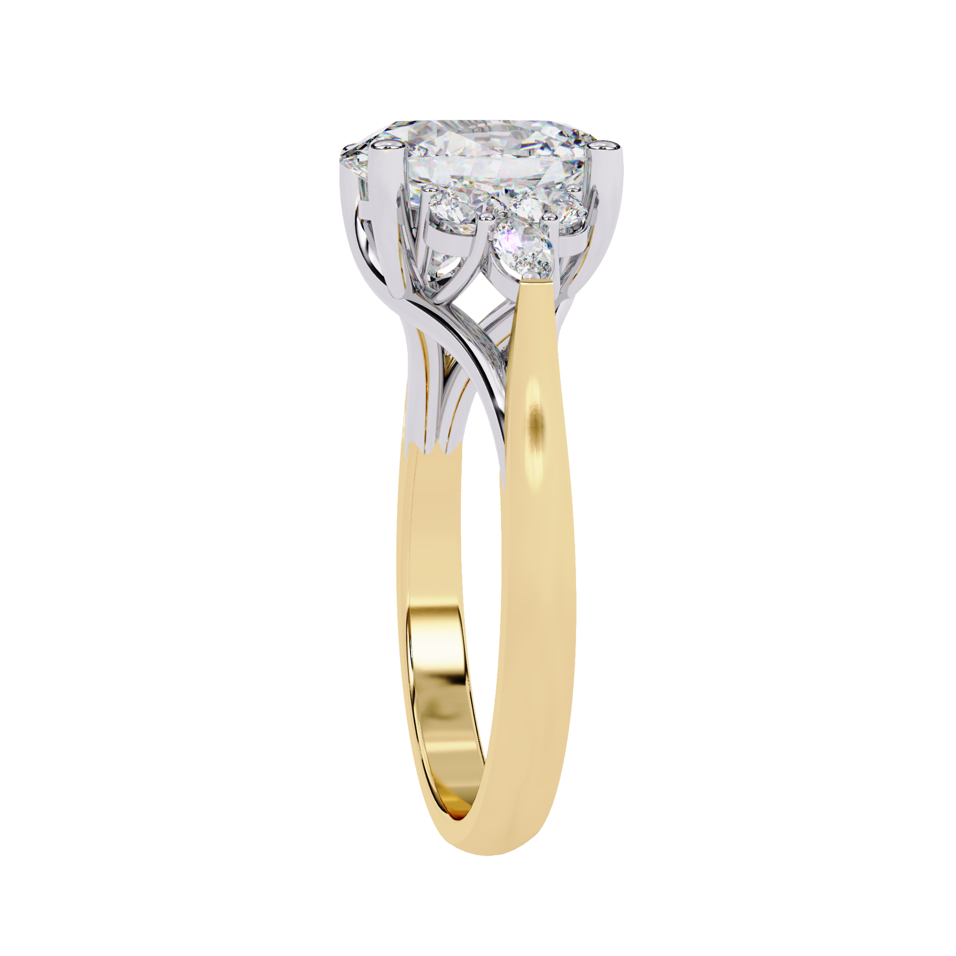 Oval Brilliance Diamond Ring Carat Link Jewels