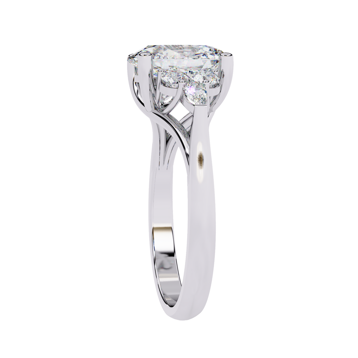 Oval Brilliance Diamond Ring Carat Link Jewels