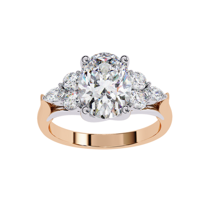 Oval Brilliance Diamond Ring Carat Link Jewels