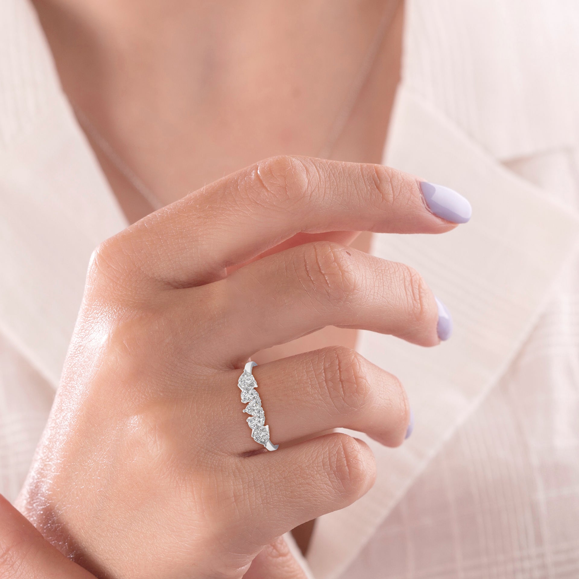 Hearts in Harmony Ring CaratLink