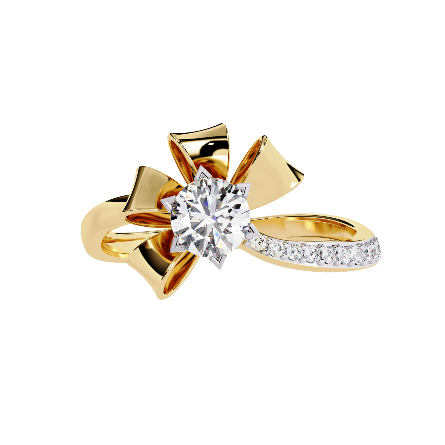 Blossom Radiance Diamond Ring Carat Link Jewels
