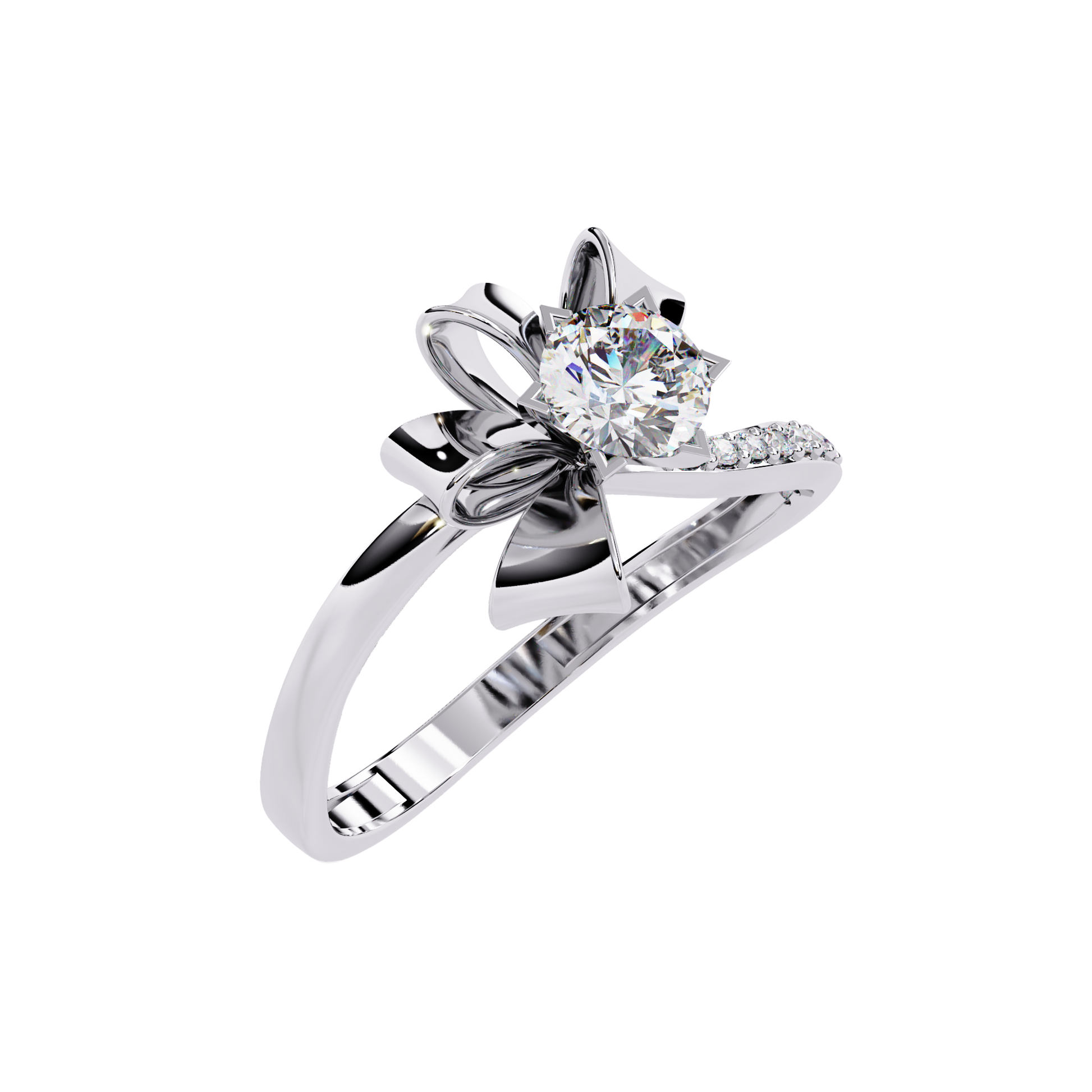 Blossom Radiance Diamond Ring Carat Link Jewels