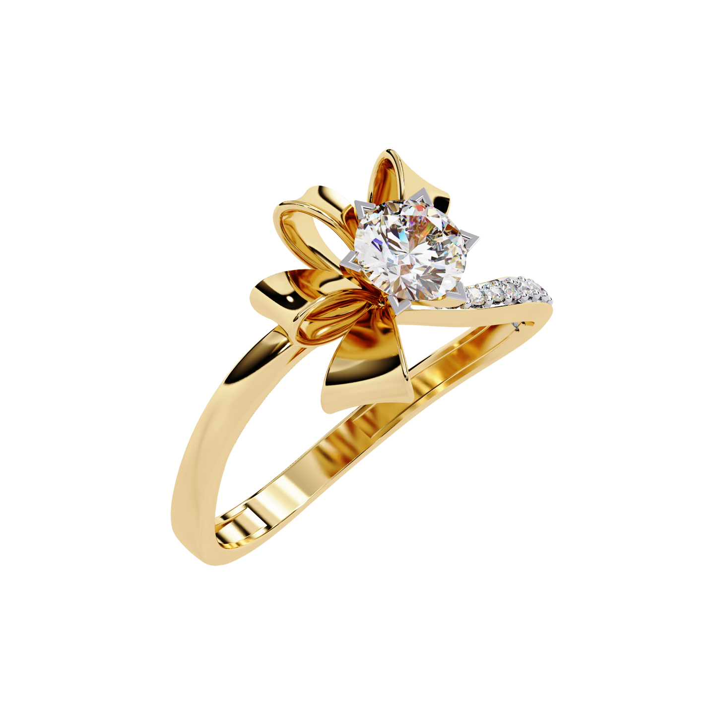 Blossom Radiance Diamond Ring Carat Link Jewels