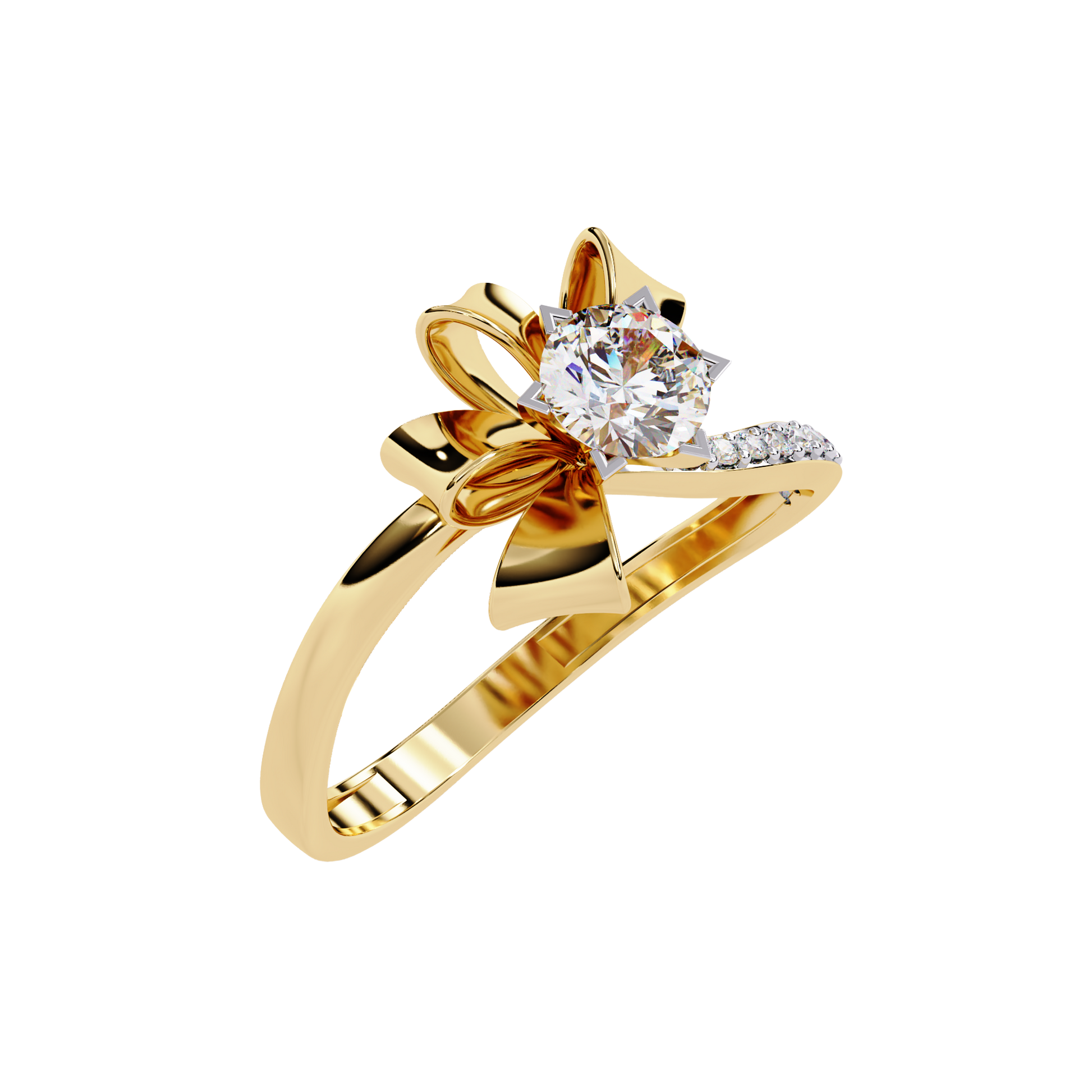 Blossom Radiance Diamond Ring Carat Link Jewels