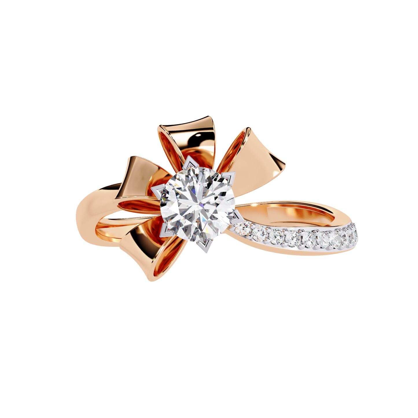 Blossom Radiance Diamond Ring Carat Link Jewels