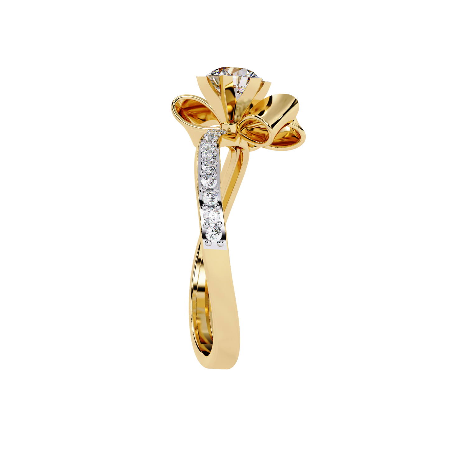 Blossom Radiance Diamond Ring Carat Link Jewels