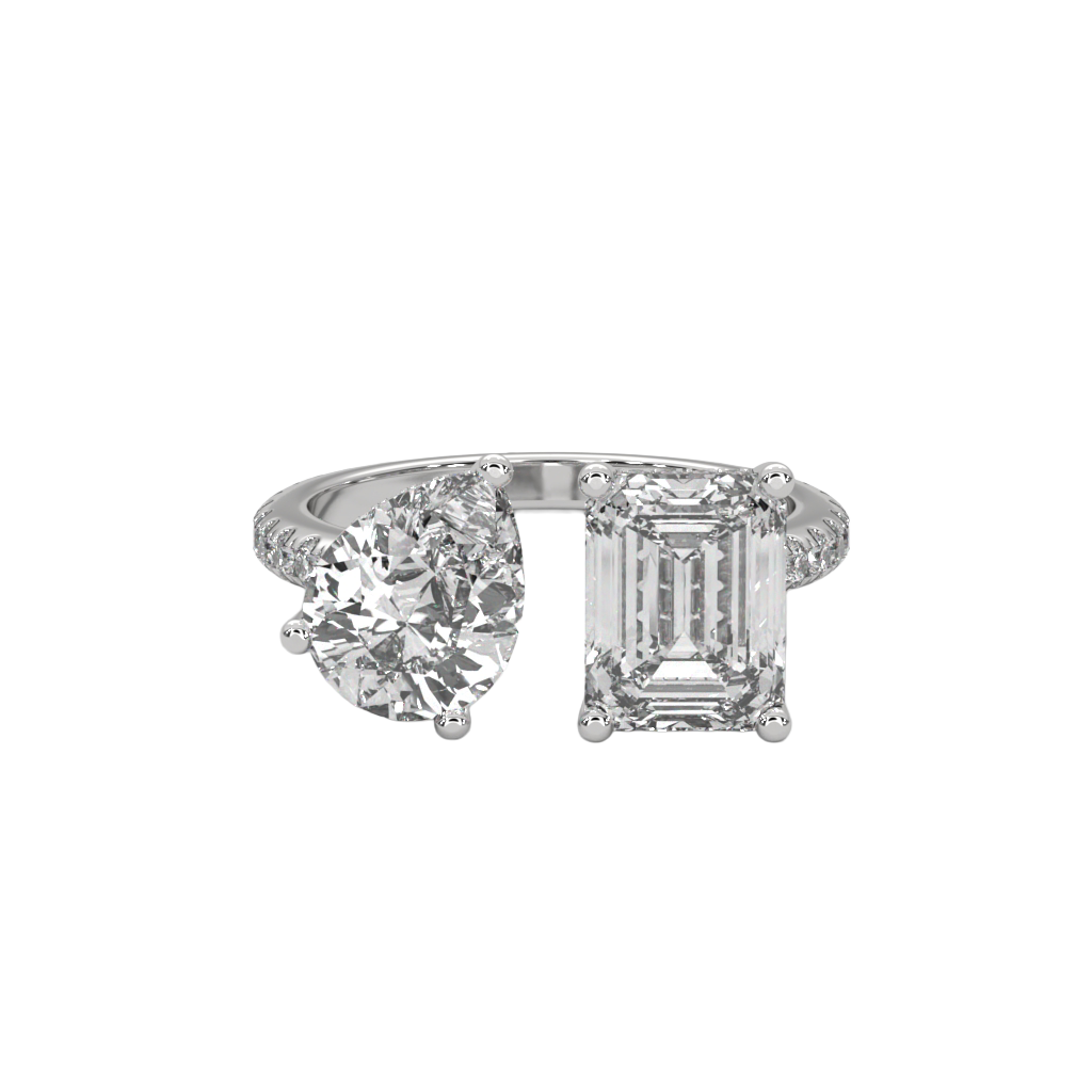 Dual Harmony Diamond Ring