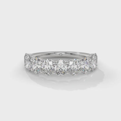 Oval Harmony Diamond iternity band
