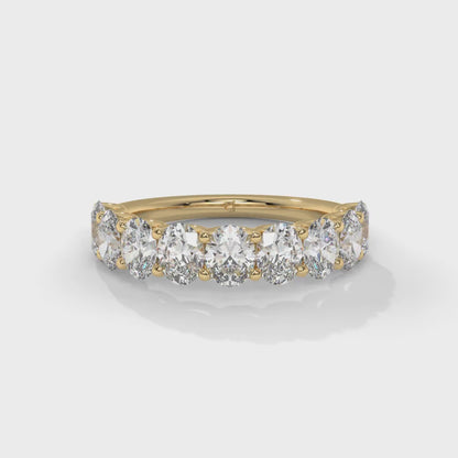 Oval Harmony Diamond iternity band
